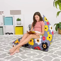 Posh Creations Bean Bag Chair For Kids, Teens And Adults -Twist Chair Large 200L Size -Amazon Basics Furniture Shop 51OSU95dXSL. AC