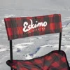 Eskimo Plaid Folding Ice Fishing Chair