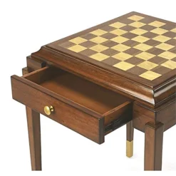 Beaumont Lane Mastercrafted Antique Game Table In Brown -Amazon Basics Furniture Shop 51Tmj6VcxqL