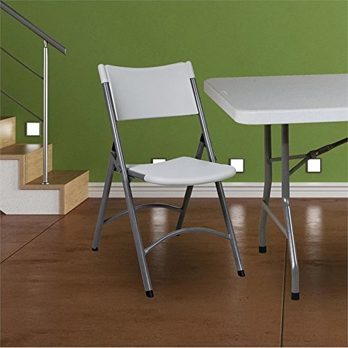 Office Star Resin Furniture For Indoor Or Outdoor Use, 4-Piece Set, Folding Chairs 3 Office Star Resin Furniture For Indoor Or Outdoor Use, 4-Piece Set, Folding Chairs - Image 3