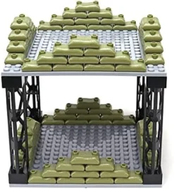 JoySeed Military Guard House Building Set WW2 War Scene Building Blocks Set War Battle Scene Compatible With Lego Architecture House -Amazon Basics Furniture Shop 51dTrBfGEHS. AC