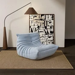 Rimdoc Fireside Chair, Soft Suede Lazy Chair Leisure Sofa Bean Bag Couch For Living Room Bedroom Salon Office -Amazon Basics Furniture Shop 51e0rcCp kL. AC