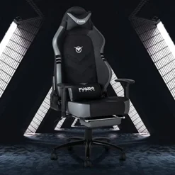 Big And Tall Gaming Chair 350lbs-Racing Style Computer Gamer Chair,Ergonomic Desk Office PC Chair With Wide Seat, Reclining Back, Adjustable Armrest For Adult Teens-Black -Amazon Basics Furniture Shop 51g8ghTlOGL. AC