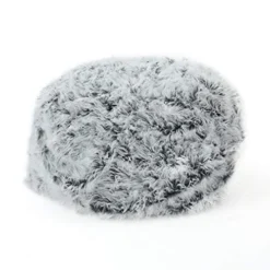 GDFStudio Lycus Faux Fur Bean Bag Chair (Silver Grey) -Amazon Basics Furniture Shop 51ik2555jKL