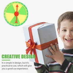 CANIGHT 1set Favors Birthday Indoor Cm Party Decorative Show Tabletop Win Turn Game Mini Draw Activity Activities Pub Yellow Raffle Prop Family Wedding The Hanging Portable Night Gaming -Amazon Basics Furniture Shop 51jTwTCtaML