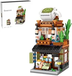 JoySeed Japanese Kimono Shop House Building Blocks Set Street View Modular Building Kit Mini Bricks NOT Compatible With Lego Architecture Creator City - 418pcs -Amazon Basics Furniture Shop 51l3zE4vYS. AC