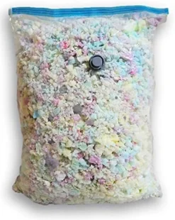 Fine Shredded Polyurethane Foam - Filler For Stuffing, Upholstery, Pillows, Crafts, Bean Bags, Chairs, Sofa, Pet & Dog Beds, And More - Made In USA (40 Pound) 9 Fine Shredded Polyurethane Foam - Filler For Stuffing, Upholstery, Pillows, Crafts, Bean Bags, Chairs, Sofa, Pet & Dog Beds, And More - Made In USA (40 Pound) -Amazon Basics Furniture Shop 51lE OfUqgL. AC 3