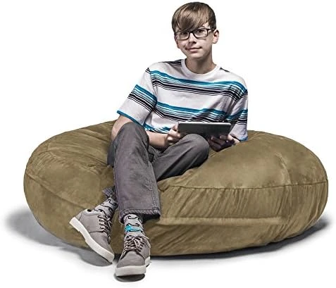 Jaxx Bean Bags Cocoon Junior Kids Bean Bag, 4-Feet, Blueberry Microsuede 9 Jaxx Bean Bags Cocoon Junior Kids Bean Bag, 4-Feet, Blueberry Microsuede - Image 9