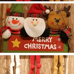 YIISU #nr92wv Christmas Decor Xmas Window Christmas Santa Party Door Decor -Amazon Basics Furniture Shop 51mT5dtuNjL