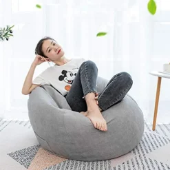 Autek Bean Sofa Chair Couch Bag Cover Set With Inner Bag(No Filler Include) Lazy Lounger Cover For Adults Children Large Avaiable04 -Amazon Basics Furniture Shop 51oOTgjGxkL