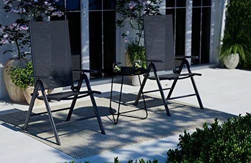 Chicreat C248.3 Folding Chair, Charcoal 2 Chicreat C248.3 Folding Chair, Charcoal - Image 2