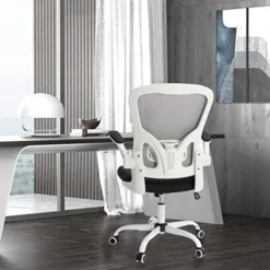 Bonzy Home Ergonomic Office Chair Mesh High Back Computer Chair Height Adjustable Swivel Desk Chairs With Wheels,Adjustable Armrest Backrest,Black 14 Bonzy Home Ergonomic Office Chair Mesh High Back Computer Chair Height Adjustable Swivel Desk Chairs With Wheels,Adjustable Armrest Backrest,Black -Amazon Basics Furniture Shop 51vjsjOSVYL