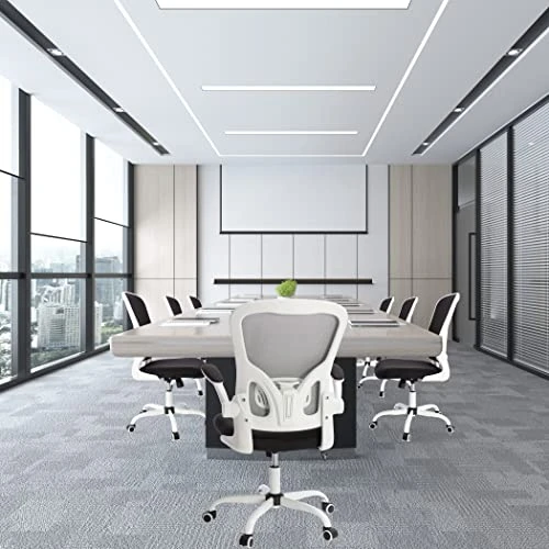 Bonzy Home Ergonomic Office Chair Mesh High Back Computer Chair Height Adjustable Swivel Desk Chairs With Wheels,Adjustable Armrest Backrest,Black 6 Bonzy Home Ergonomic Office Chair Mesh High Back Computer Chair Height Adjustable Swivel Desk Chairs With Wheels,Adjustable Armrest Backrest,Black - Image 6