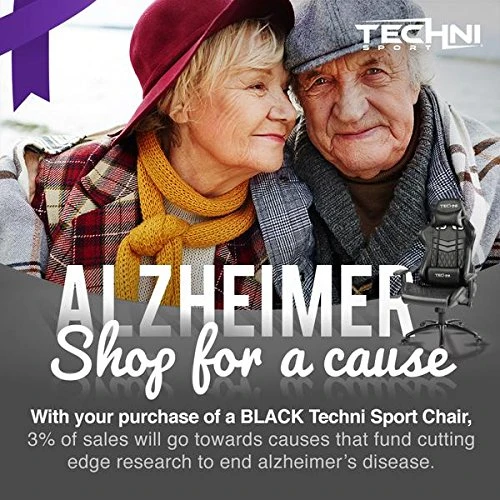 Techni Sport High Back Racing Chair With Foam Seat And Padded Arms, Reclining Gaming Chair With Height And Tilt Adjustment, Black 5 Techni Sport High Back Racing Chair With Foam Seat And Padded Arms, Reclining Gaming Chair With Height And Tilt Adjustment, Black - Image 5