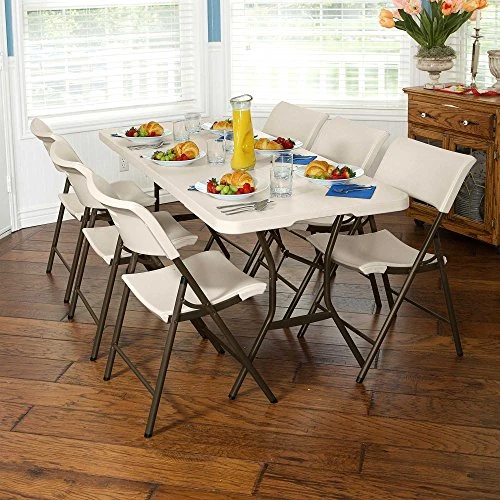 Lifetime 880142 Ultimate Comfort Folding Chair, Almond, 23 X 19.6 X 32-Inch 1 Lifetime 880142 Ultimate Comfort Folding Chair, Almond, 23 X 19.6 X 32-Inch