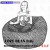 Cozy Sack, , Small Cozy Foam Bean Bag Chair, BLACK